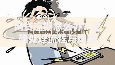 网贷逾期怎么办？正确处理流程与风险规避指南