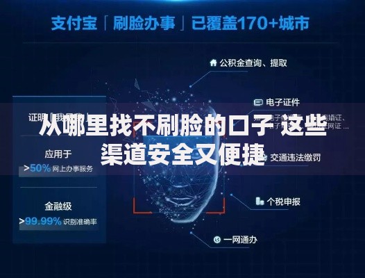从哪里找不刷脸的口子 这些渠道安全又便捷