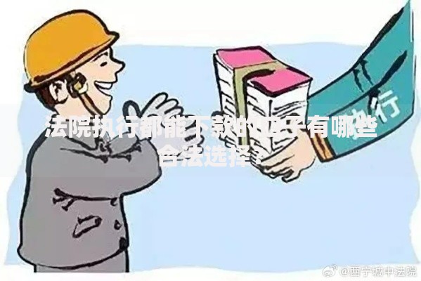 法院执行都能下款的口子有哪些合法选择？