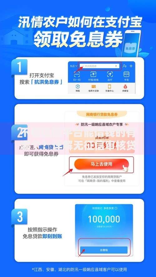 不看征信平台能借钱的有哪个？详解无征信审核贷款渠道
