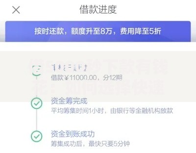 借5000秒下款有钱花：如何选择快速到账的贷款平台？