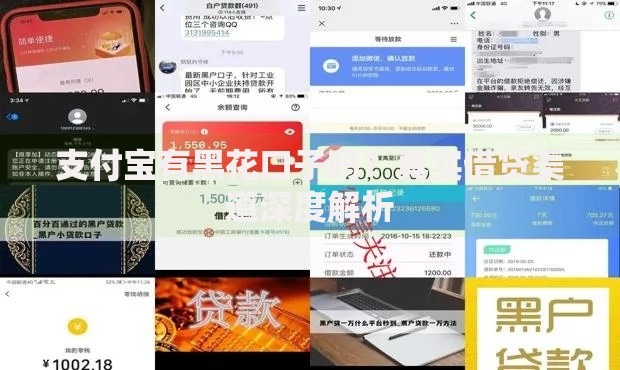 支付宝有黑花口子吗？真实借贷渠道深度解析