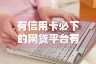 有信用卡必下的网贷平台有哪些？深度解析正规渠道及申请技巧