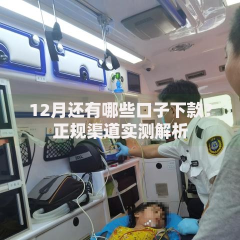 12月还有哪些口子下款？正规渠道实测解析