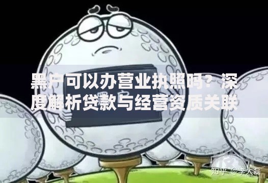 黑户可以办营业执照吗？深度解析贷款与经营资质关联