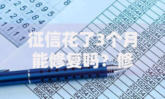 征信花了3个月能修复吗？修复周期与核心方法全解析