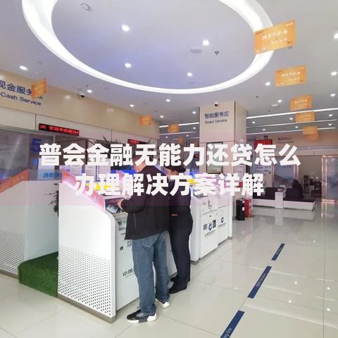 普会金融无能力还贷怎么办理解决方案详解