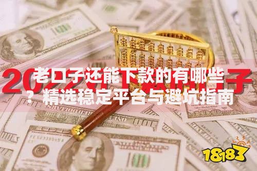 老口子还能下款的有哪些？精选稳定平台与避坑指南
