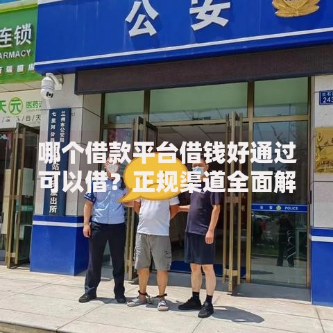 哪个借款平台借钱好通过可以借？正规渠道全面解析