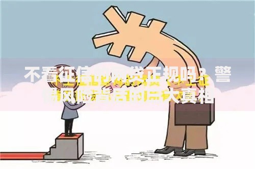 不看征信的网贷正规吗？警惕风险背后的三大真相