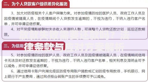 放款失败需要还款吗？法律条款与应对方案解析