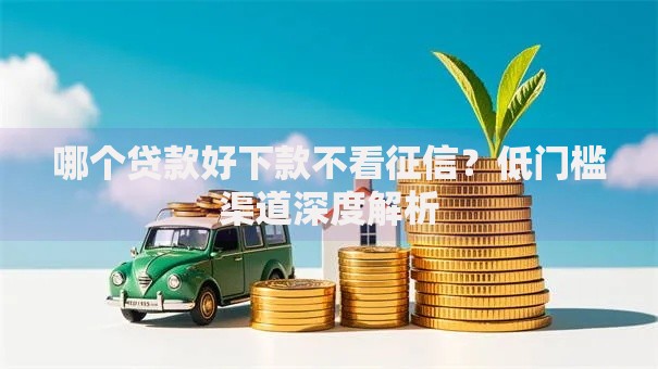 哪个贷款好下款不看征信？低门槛渠道深度解析