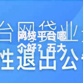 网贷平台哪个好?五大维度解析优质平台选择攻略 网贷平台哪个好?五大维度解析优质平台选择攻略