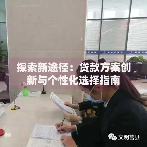 探索新途径：贷款方案创新与个性化选择指南