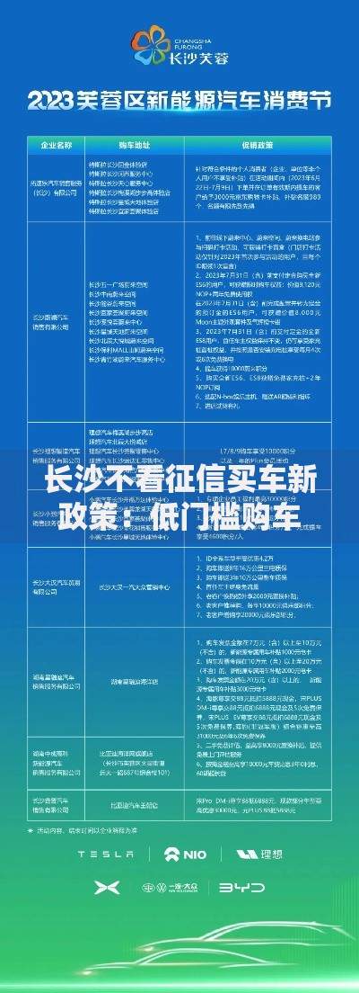 长沙不看征信买车新政策：低门槛购车贷款全面解析