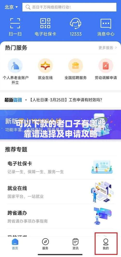 可以下款的老口子有哪些靠谱选择及申请攻略