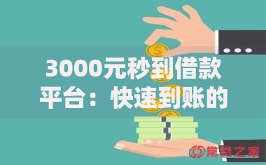3000元秒到借款平台：快速到账的借款渠道有哪些？