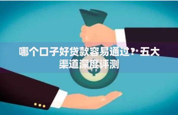 哪个口子好贷款容易通过？五大渠道深度评测