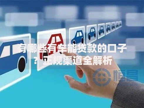 有哪些有车能贷款的口子？正规渠道全解析