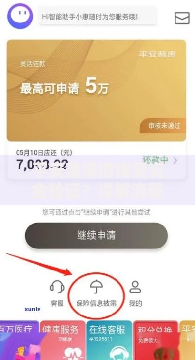 平安普惠借钱要资金验证？详解流程与注意事项