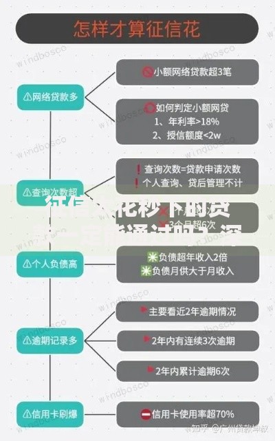 征信太花秒下的贷款一定能通过吗？深度解析贷款审批关键