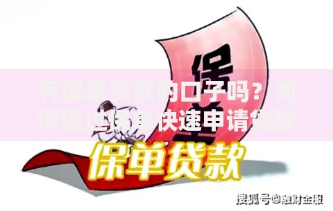 有保单贷款的口子吗？如何通过保单快速申请贷款