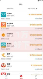 1万好下款的借款平台有哪些？如何快速申请到账