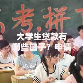 大学生贷款有哪些口子？申请条件及平台对比分析