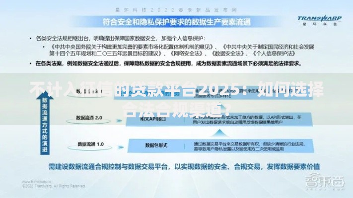 不计入征信的贷款平台2025：如何选择合法合规渠道？