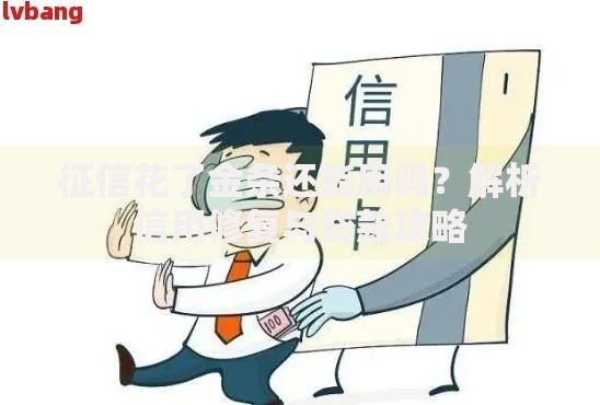 征信花了金条还能用吗？解析信用修复与贷款攻略