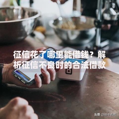 征信花了哪里能借钱？解析征信不良时的合法借款渠道