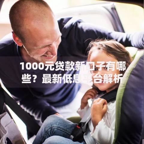 1000元贷款新口子有哪些？最新低息平台解析
