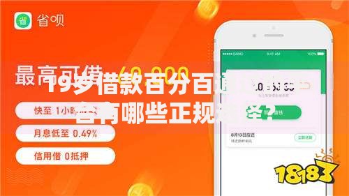 19岁借款百分百通过的平台有哪些正规选择？