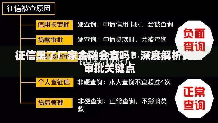 征信黑了厂家金融会查吗?深度解析贷款审批关键点 征信黑了厂家金融会查吗?深度解析贷款审批关键点
