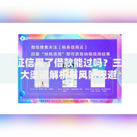 征信黑了借款能过吗？三大渠道解析与风险规避