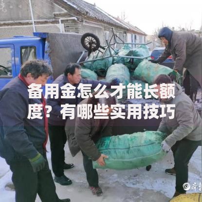 备用金怎么才能长额度？有哪些实用技巧