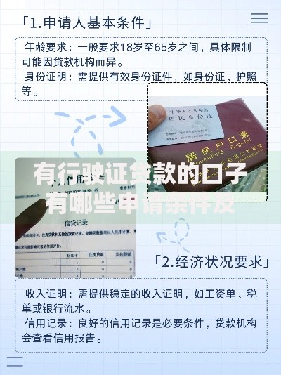 有行驶证贷款的口子有哪些申请条件及流程？