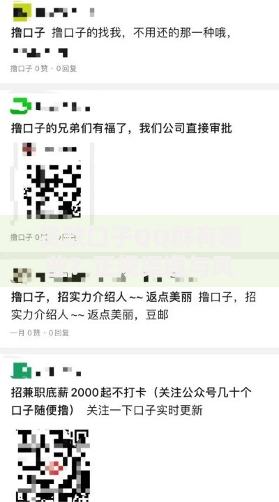 贷款口子QQ群有哪些？正规渠道与风险防范指南