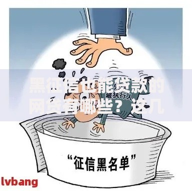 黑征信也能贷款的网贷有哪些？这几类平台可尝试