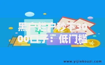 黑户烂户秒下3000口子：低门槛快速到账的贷款渠道解析