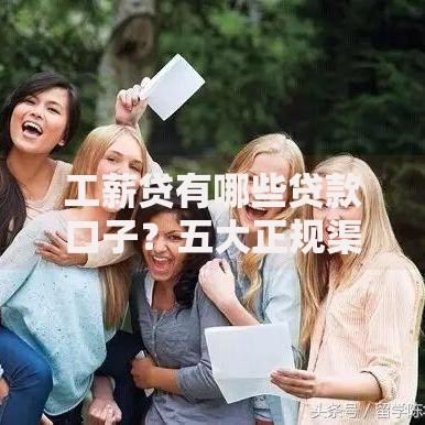 工薪贷有哪些贷款口子？五大正规渠道深度解析