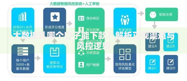 大数据乱哪个口子能下款？解析正规渠道与风控逻辑