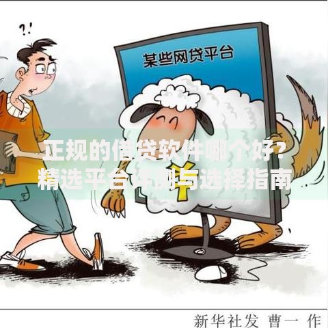 正规的借贷软件哪个好？精选平台评测与选择指南