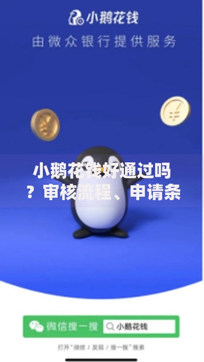小鹅花钱好通过吗？审核流程、申请条件全解析