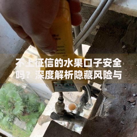 不上征信的水果口子安全吗？深度解析隐藏风险与申请指南