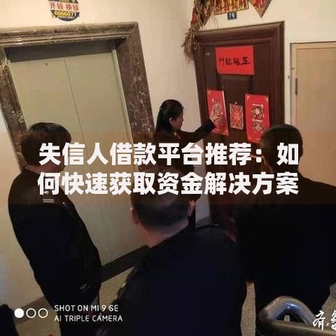 失信人借款平台推荐：如何快速获取资金解决方案？
