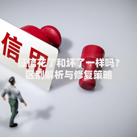 征信花了和坏了一样吗？区别解析与修复策略