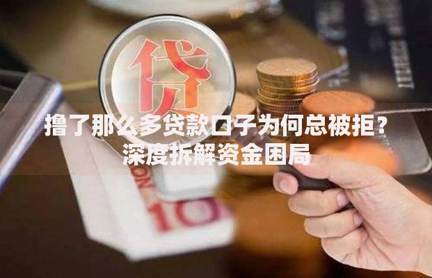 撸了那么多贷款口子为何总被拒？深度拆解资金困局