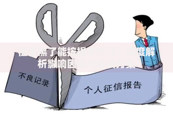 征信黑了能按揭手机吗?深度解析影响因素与解决方案 征信黑了能按揭手机吗?深度解析影响因素与解决方案