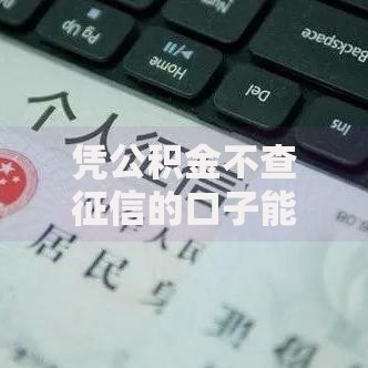 凭公积金不查征信的口子能贷款吗？真实渠道与风险解析